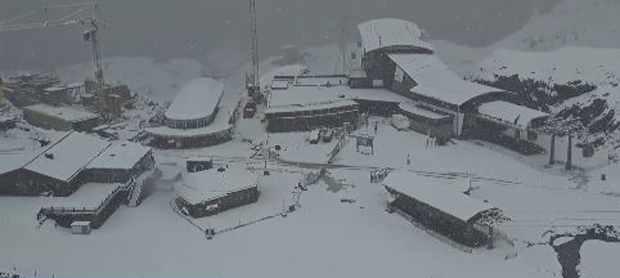 Erste Bilder: Hier liegt schon Schnee