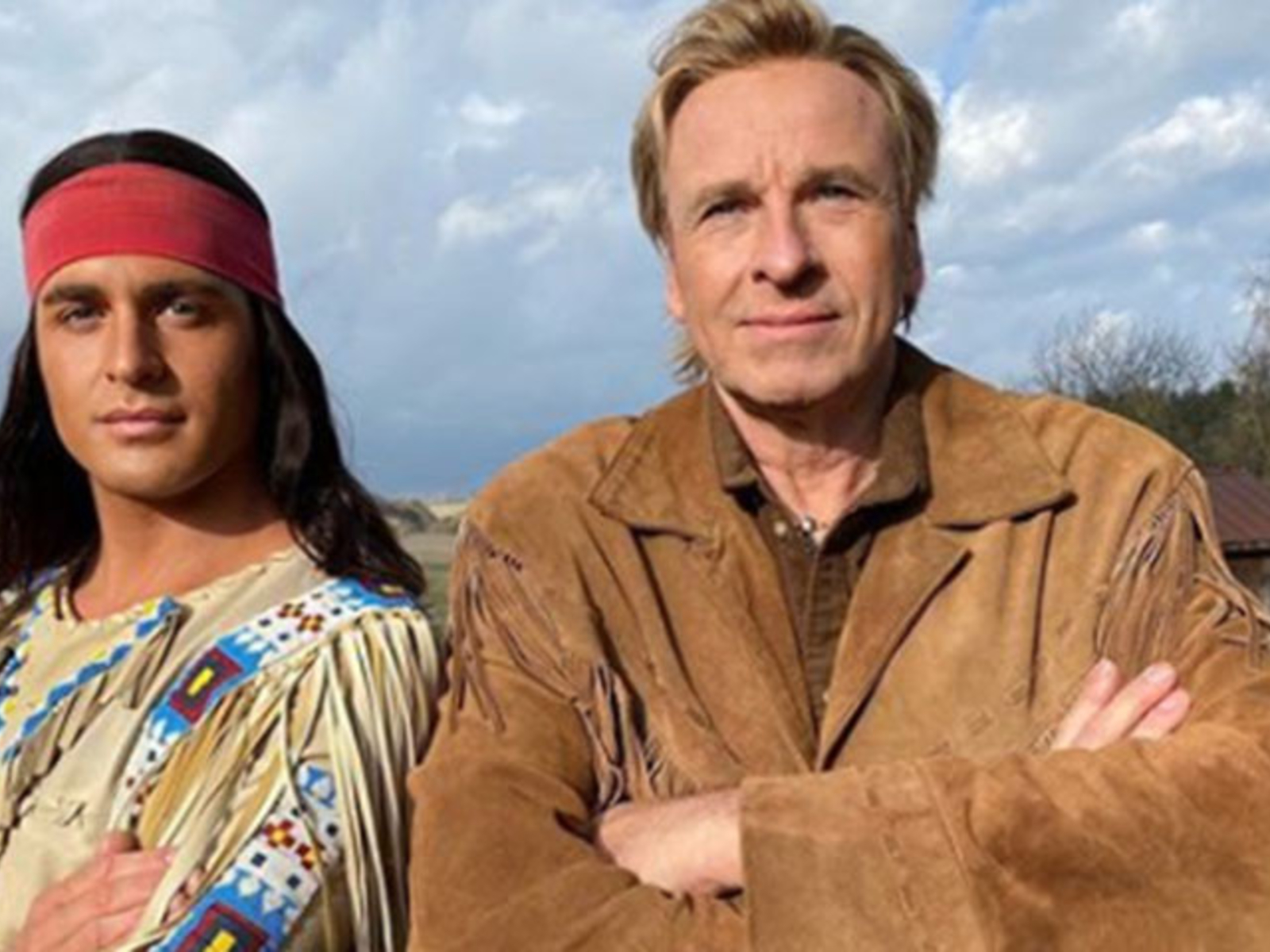 Klaws Und Gottschalk Aka Winnetou Und Old Shatterhand Sind Zuruck