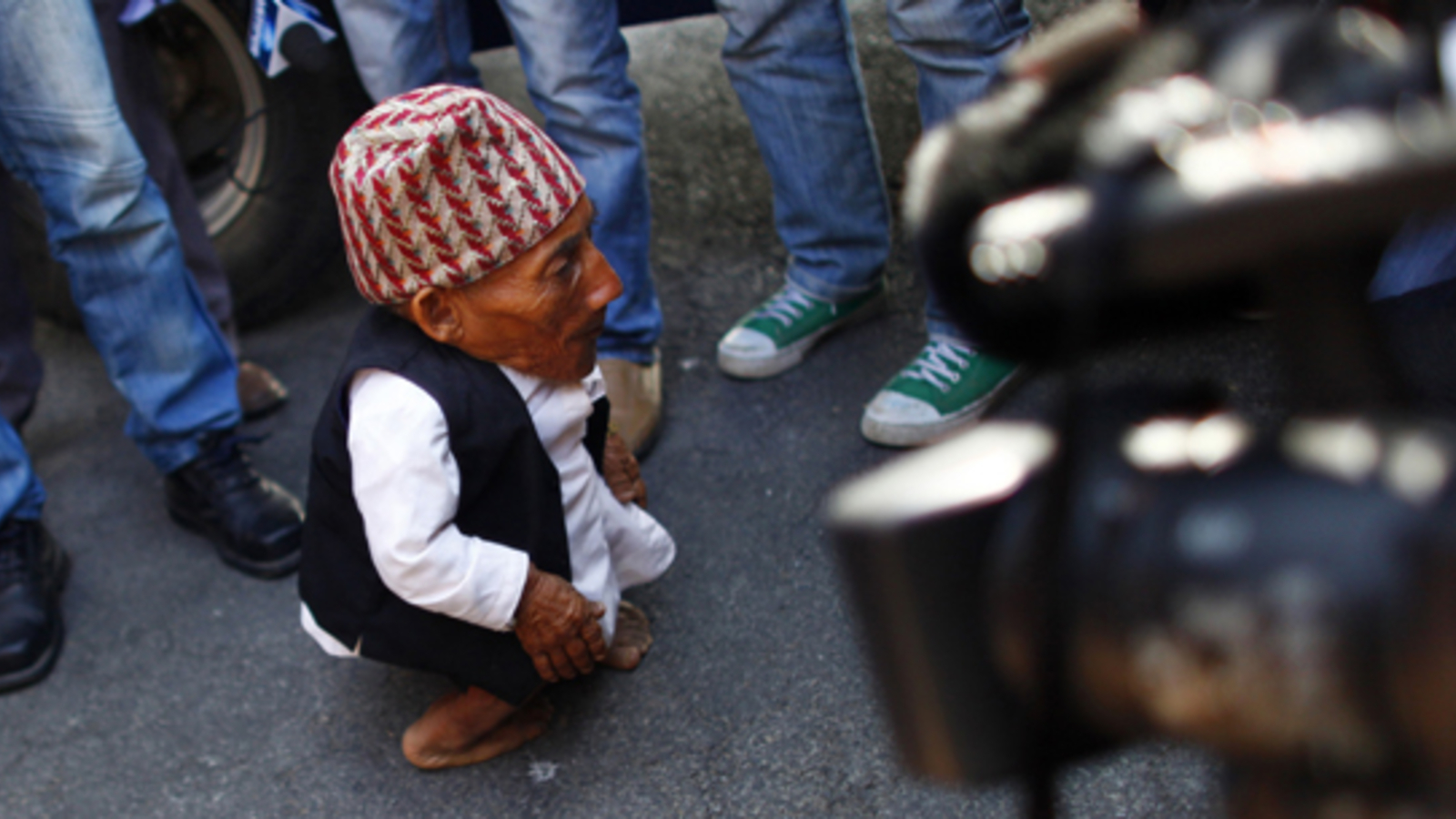 Das ist der kleinste Mensch der Welt BILDER