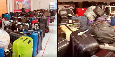 Flug-Chaos: Hunderte verlorene Koffer