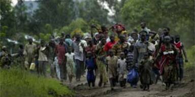 Erneut Tausende im Kongo auf der Flucht