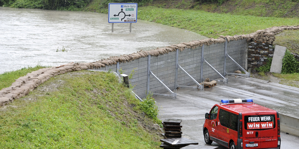 Jahrhundertflut erreicht NÖ und Wien