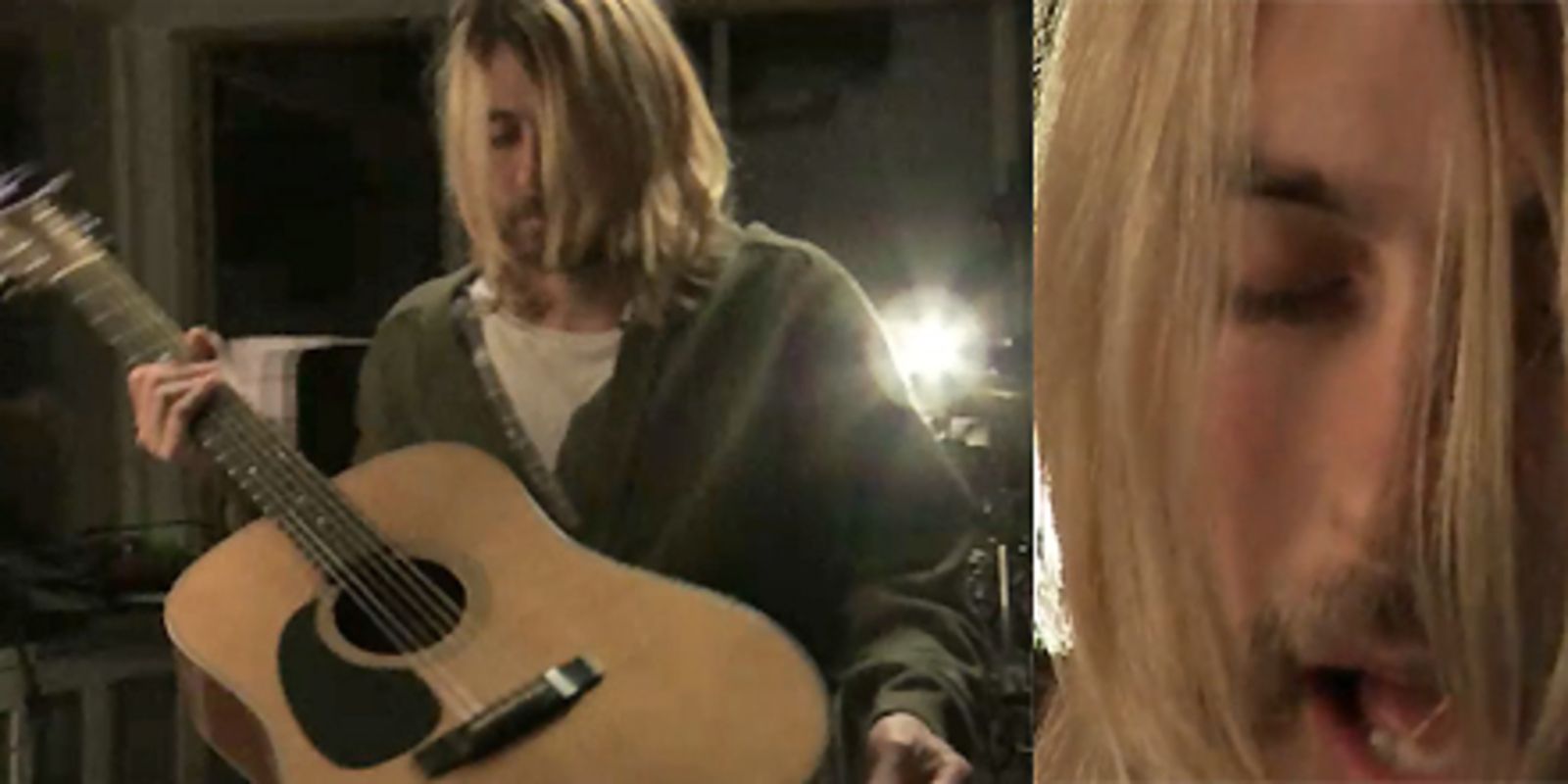 Nirvana-Sänger Kurt Cobain lebt Jared Leto Hommage
