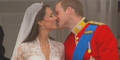 Hochzeitskuss Prinz William Kate Middleton