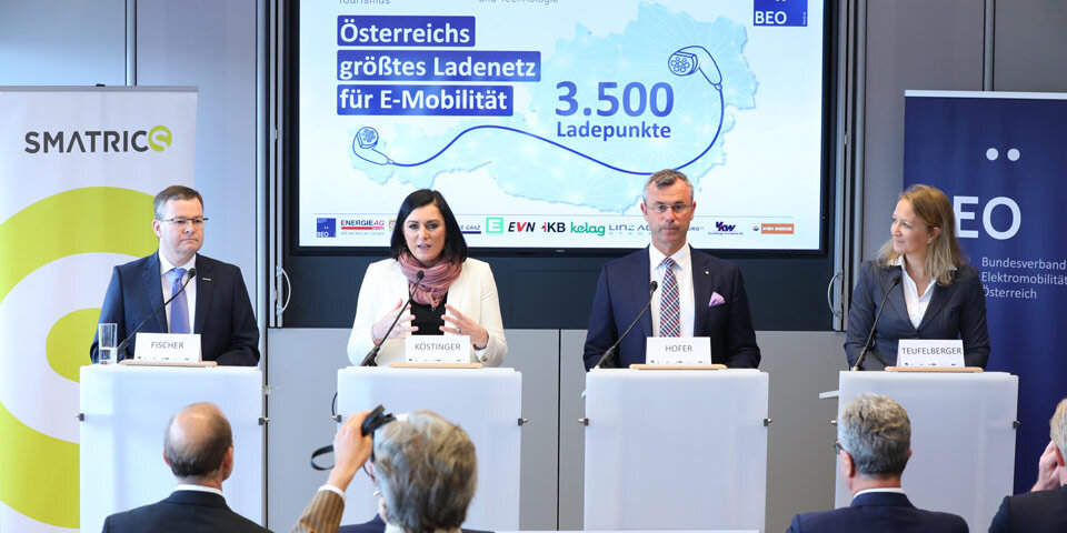 Österreichs größtes Ladenetz gestartet