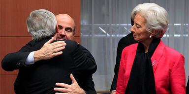 Christine Lagarde; JEan-Claude Juncker