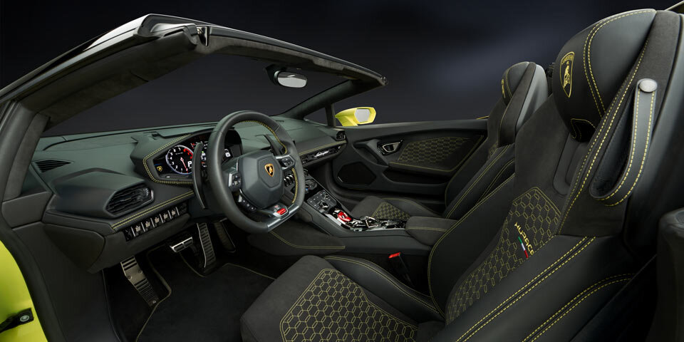 Huracán Spyder mit Heckantrieb