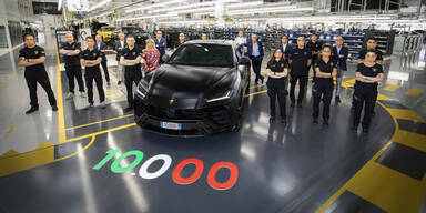 Lamborghini hat schon 10.000 Urus verkauft