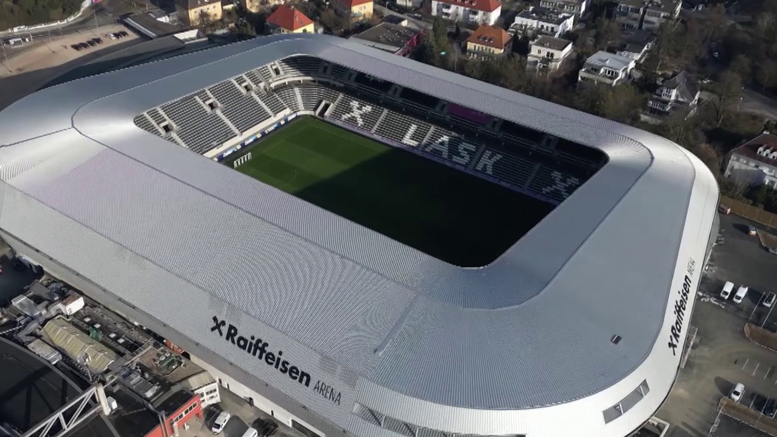 Lask Hat Neue Heimat Raiffeisen Arena In Linz Eröffnet Oe24at 