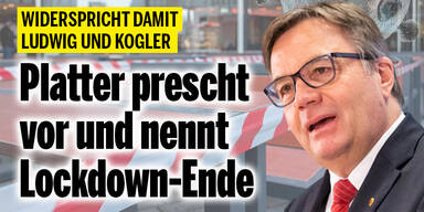 Platter prescht vor und nennt Lockdown-Ende