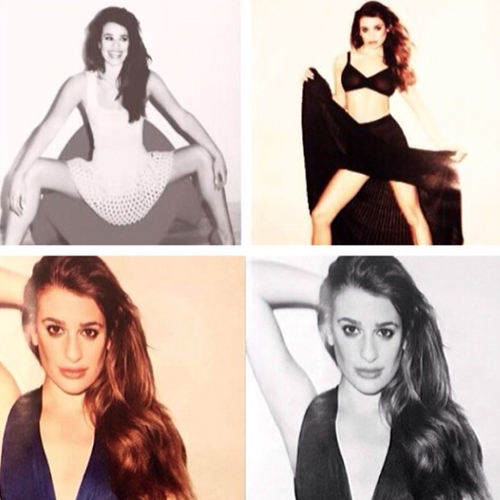 Lea Michele: Sexy Fotoshooting mit Terry Richardson