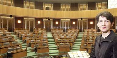 Parlament: Sitzung abgesagt