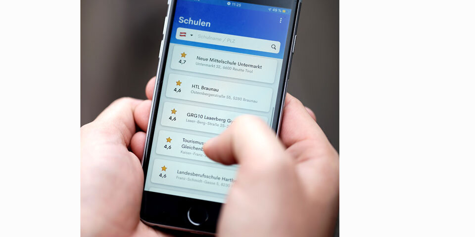 Lehrerbewertungs-App