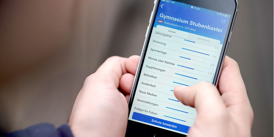 Lehrerbewertungs-App