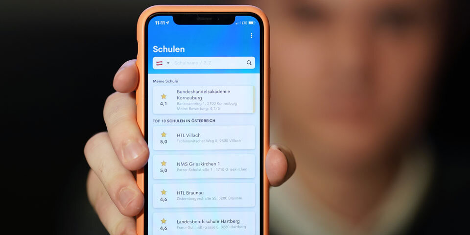 Lehrerbewertungs-App