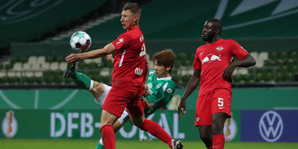 Leipzig gegen Bremen im DFB-Pokal