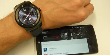 Neue LG G Watch R im oe24.at-Test