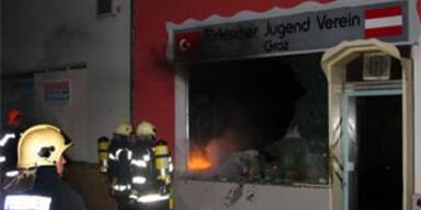 Brandanschlag auf türkisches Lokal in Graz