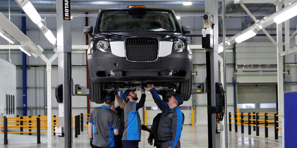 Londoner Taxis erhalten Hybrid-Motoren