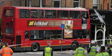 Schwerer Bus-Unfall in London: Mehrere Verletzte