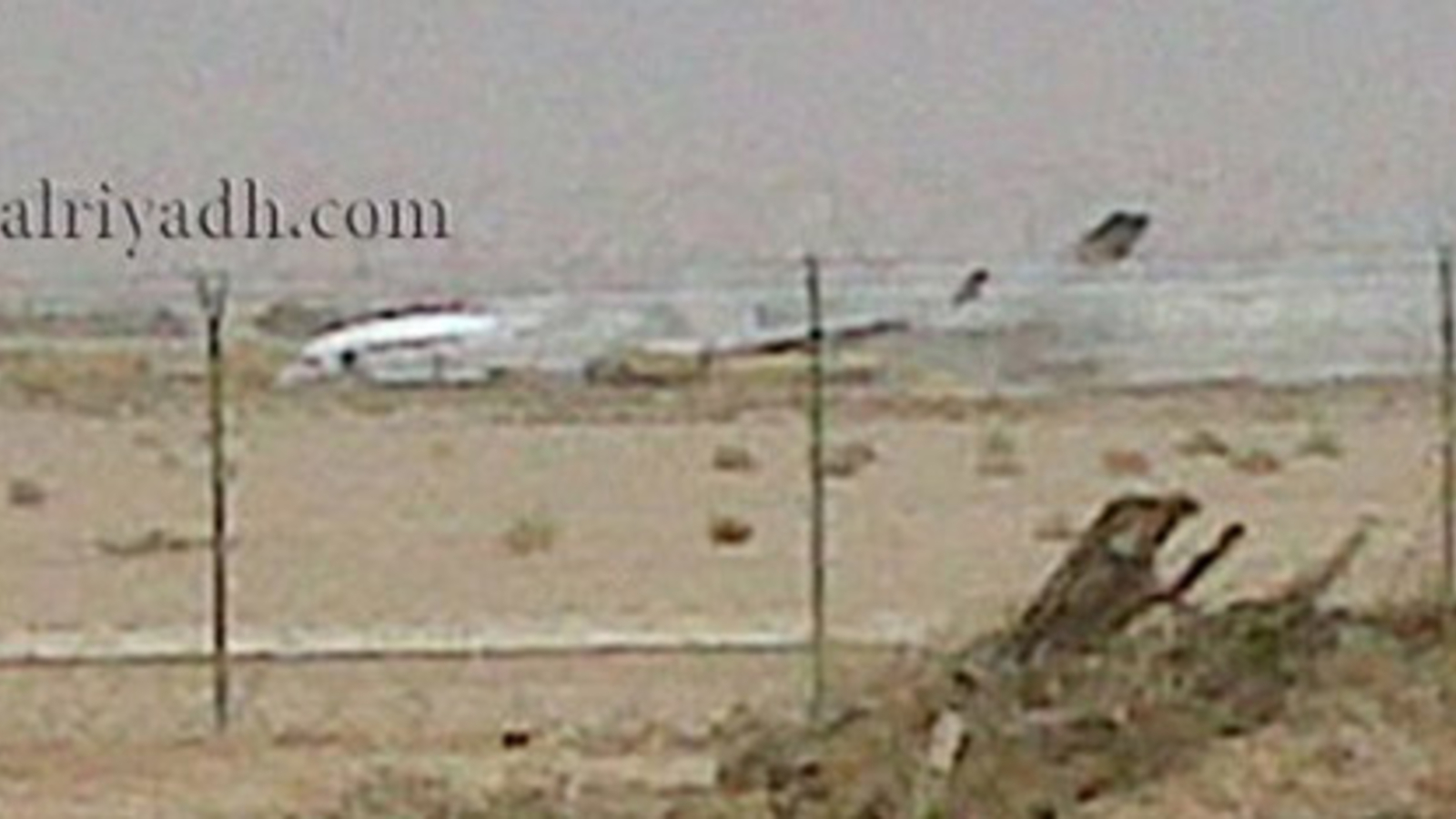 Frachtflugzeug in Riad abgestürzt