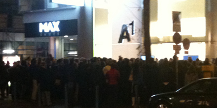 Riesiger Ansturm auf das iPhone 4S