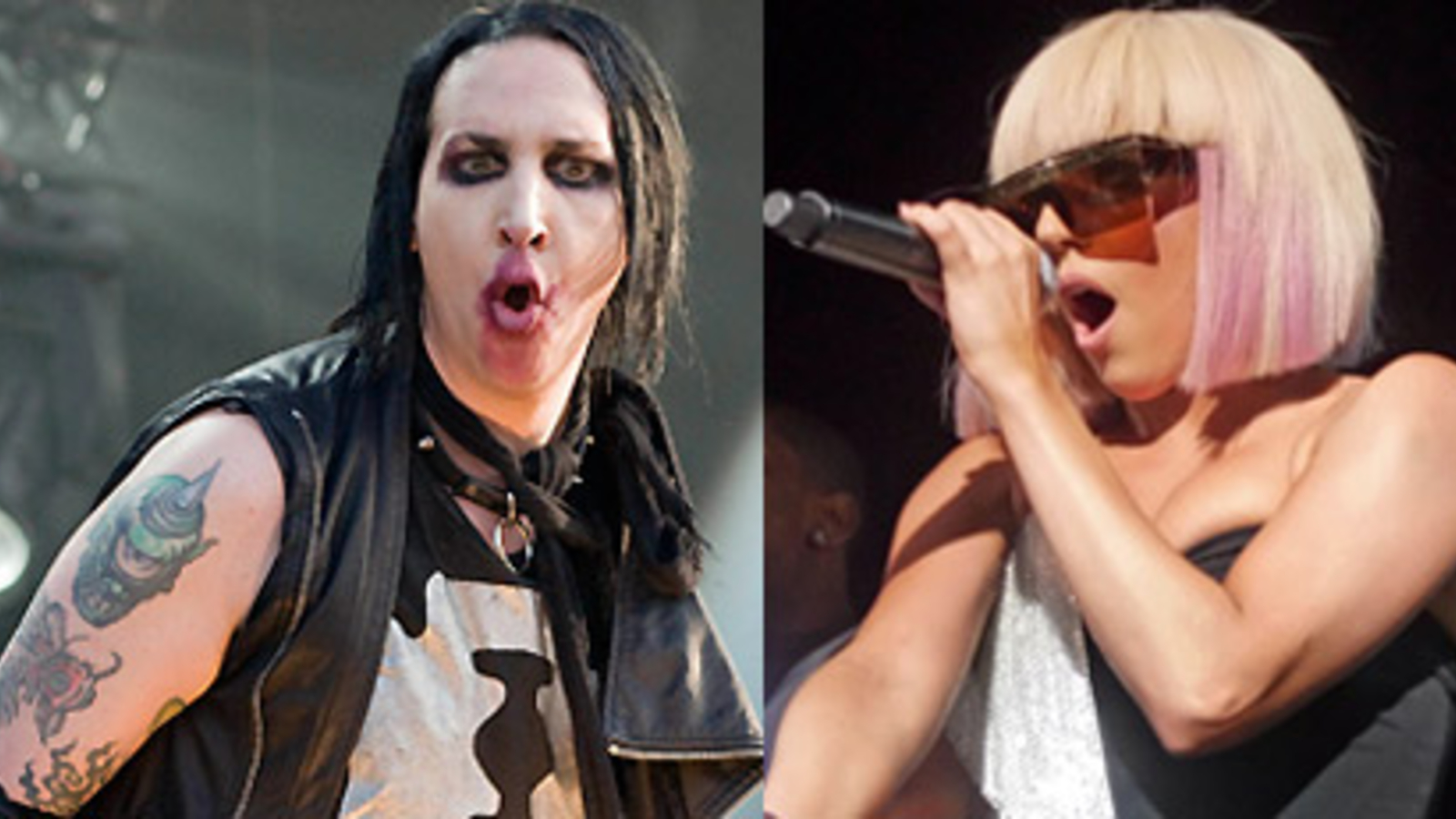 Lady Gaga Und Marilyn Manson Tun Es Oe At