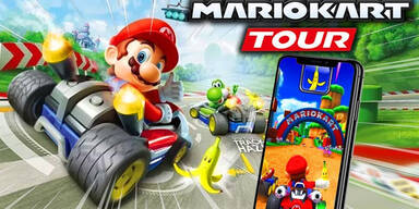 Mario Kart für iPhones und Android-Geräte