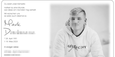 Mark-D Traueranzeige