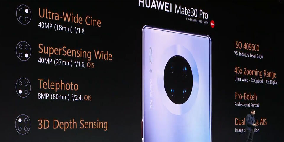 Huawei stellte Mate 30 vor, verkauft es aber nicht