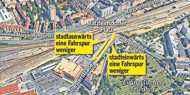 Matzleinsdorfer Platz: Sieben Jahre Stau