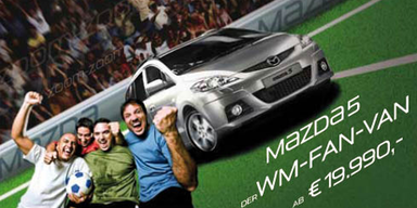 Mazda5 - der WM-FAN-VAN
