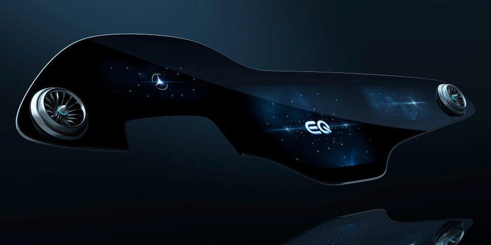 Mercedes zeigt High-Tech-Cockpit des EQS