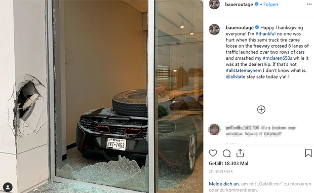 McLaren-Besitzer ist Pechvogel des Jahres