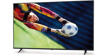 Großer 4K-TV (65 Zoll) mit HDR bei Hofer