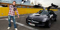 Ernst Hausleitner testet den Mercedes SLS AMG