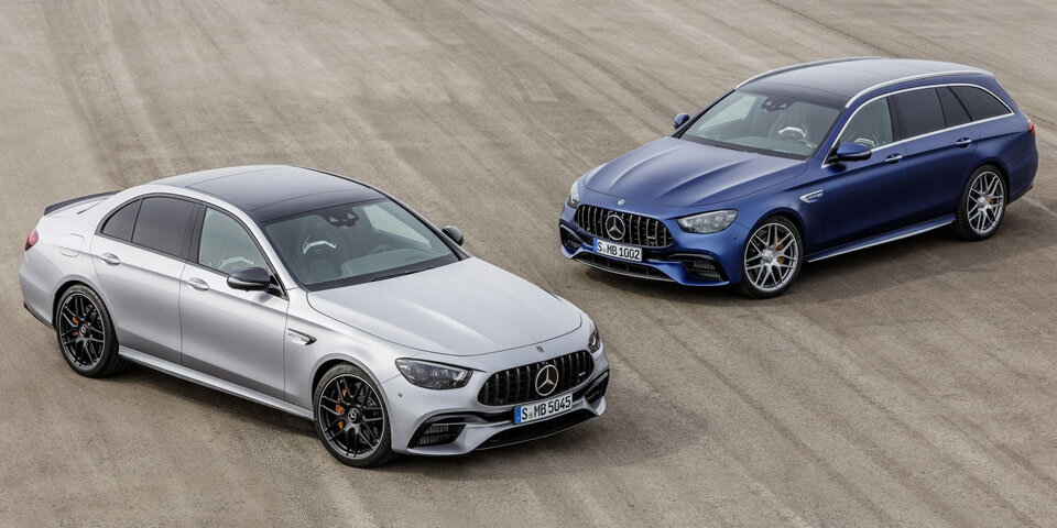 BMW frischt den M5 auf, Mercedes den AMG E 63