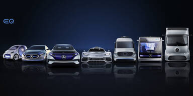 Daimler bringt 10 neue Elektroautos