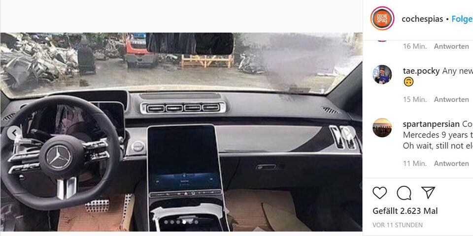 Das ist die neue Mercedes S-Klasse