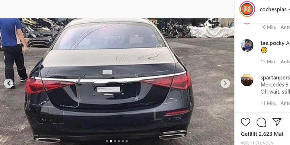 Das ist die neue Mercedes S-Klasse