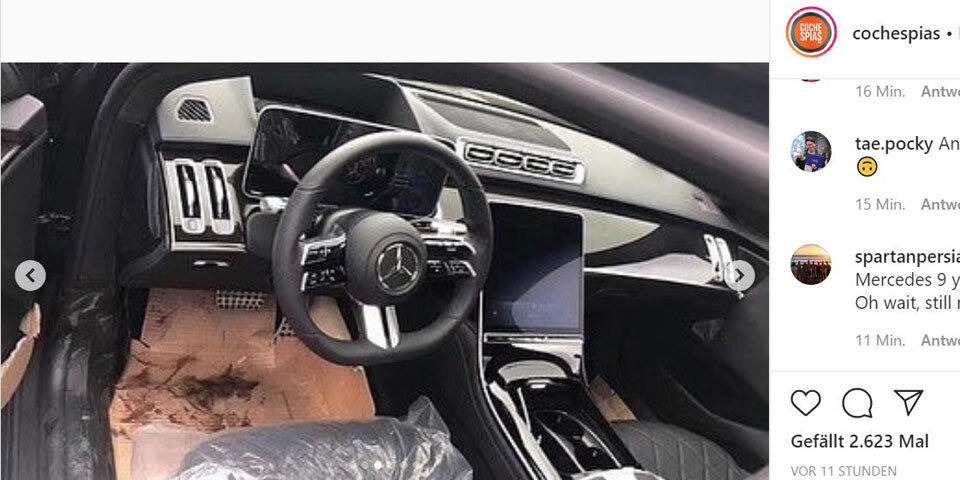 Das ist die neue Mercedes S-Klasse