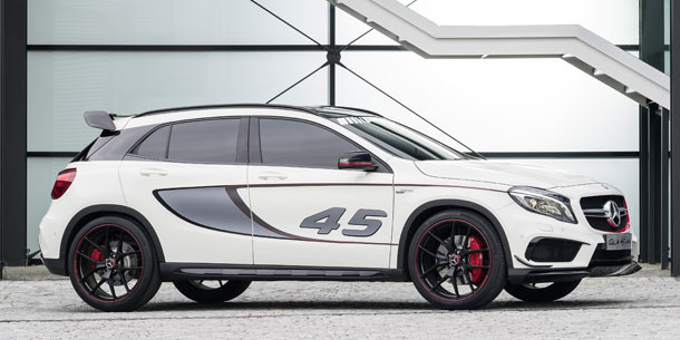 So kommt der Mercedes GLA 45 AMG