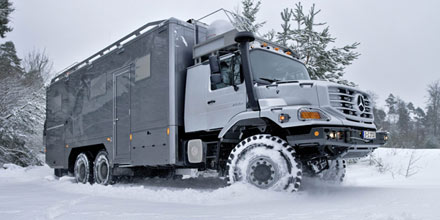 Zetros: Luxus-Vehikel mit 6x6 Antrieb