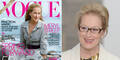 Meryl Streep ziert die neue Vogue mit 62 Jahren