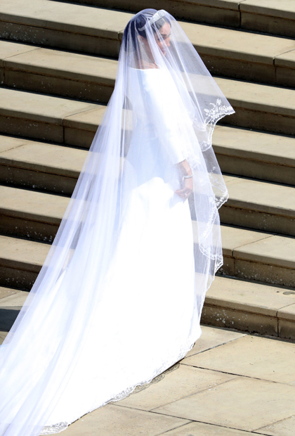 Schlichte Schönheit: Meghans Traumkleid