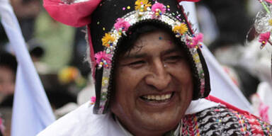 Evo Morales, Bolivien