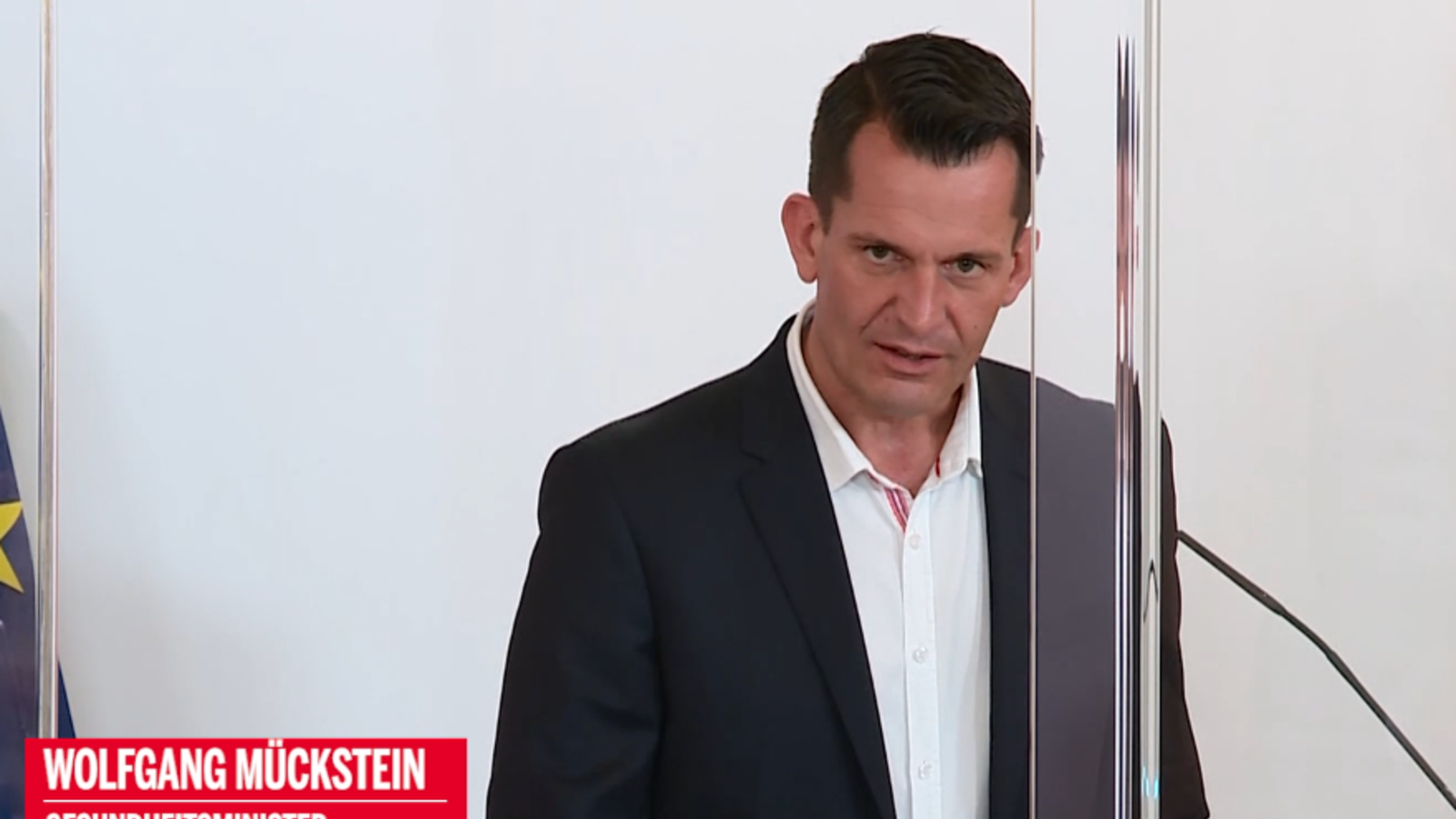 Wolfgang Mückstein nach dem Ministerrat oe24.at