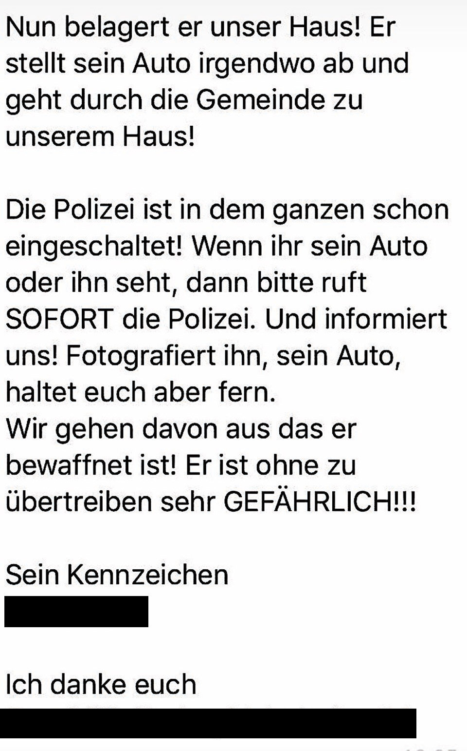 Beauty-Lady flehte Polizei um Hilfe an