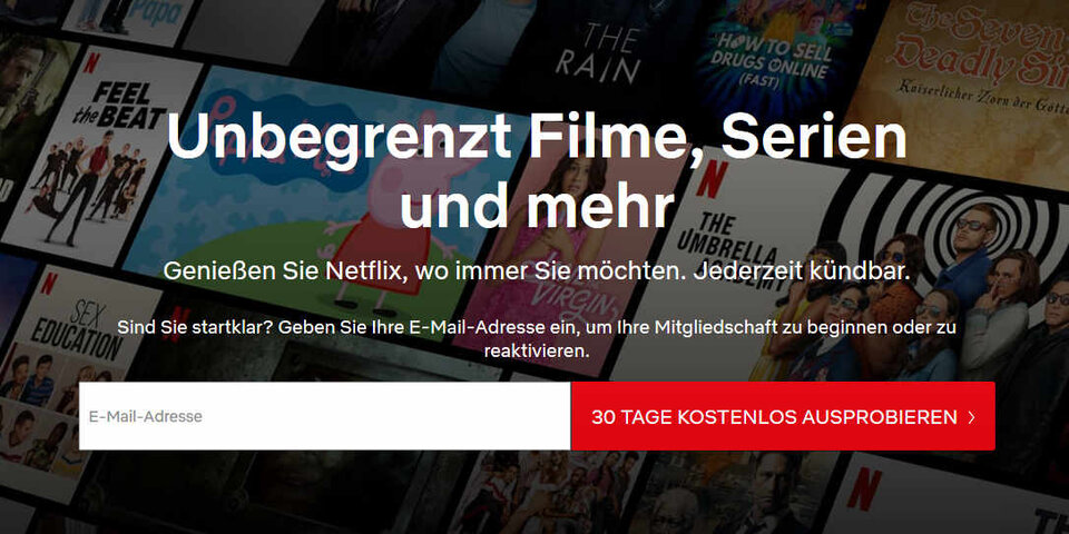 Netflix streicht Probemonat (in Deutschland)