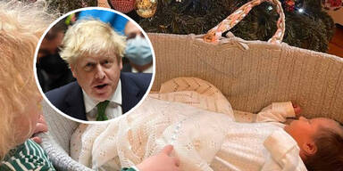 Boris Johnsons Baby an Corona erkrankt
